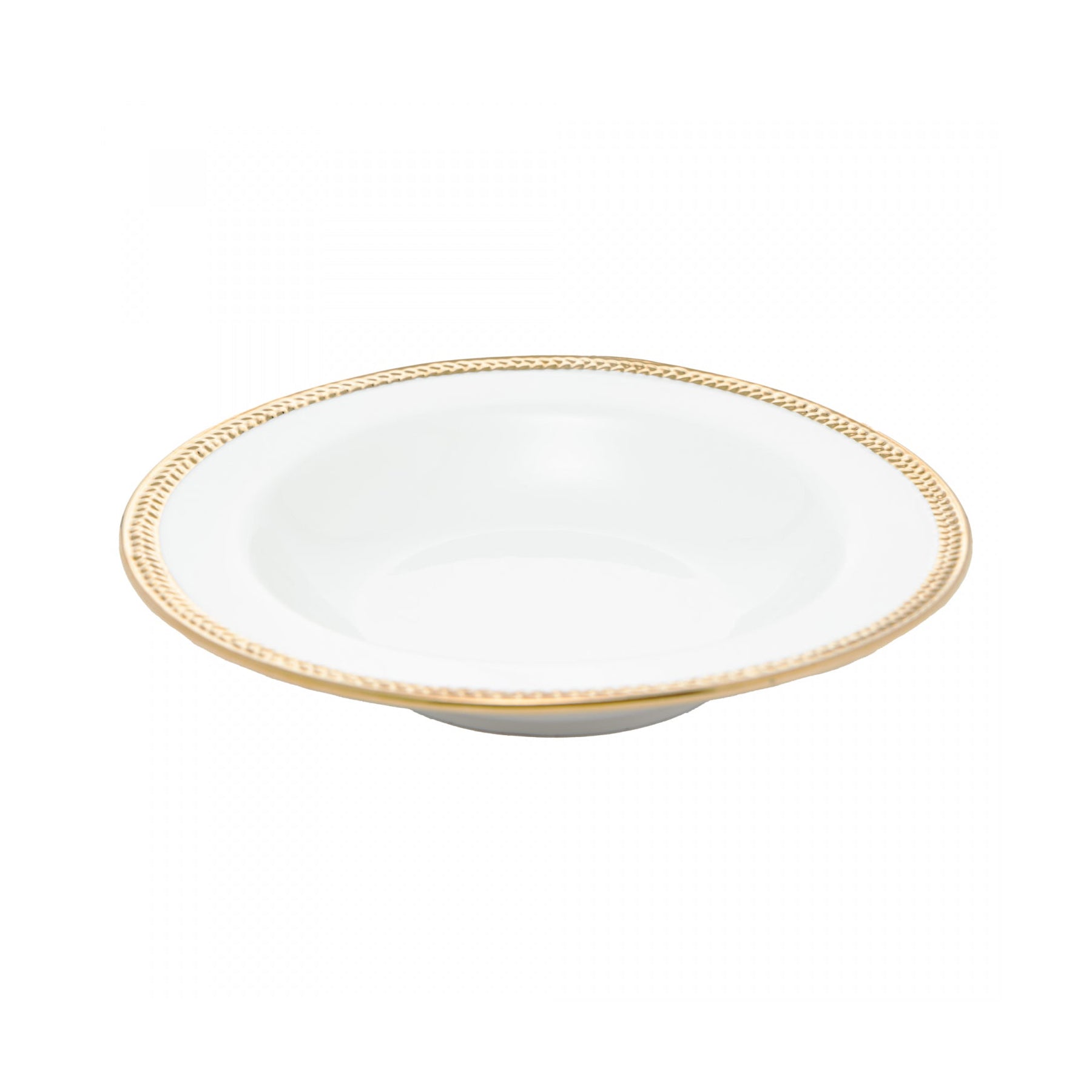Conjunto 6 Pratos Fundos de Porcelana Paddy 22cm x 10cm - Wolff